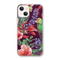 Papegaaien: iPhone 13 mini Transparant Hoesje