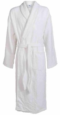 Badjas 2XL-10XL - witte badjas - 6XL
