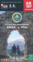Wandelkaart GR107 Berga - Foix , El Cami dels Bons Homes | Editorial Alpina - thumbnail