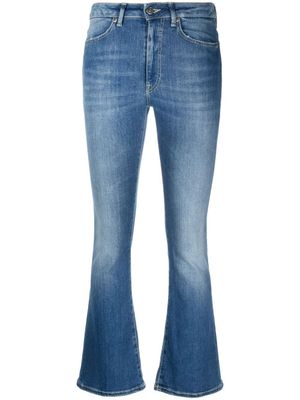 DONDUP jean bootcut à taille haute - Noir