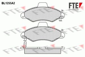 Remblokken set BL1255A2