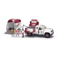 schleich HORSE CLUB mobiele dierenarts met aanhanger 42704