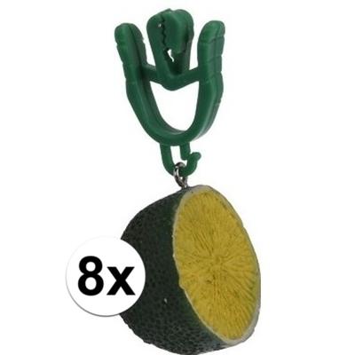 Tafelkleedgewichtjes - limoenen - tafelkleed gewichtjes - 8x stuks