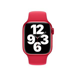 Apple MP6Y3ZM/A slimme draagbare accessoire Band Rood Fluorelastomeer