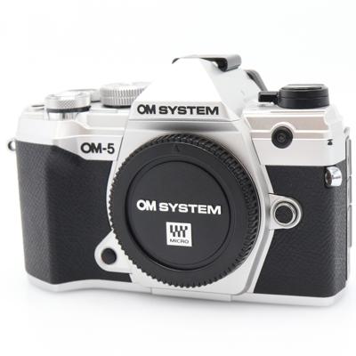 OM SYSTEM OM-5 body zilver occasion