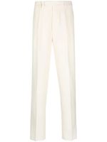 Zegna straight-leg wool trousers - Tons neutres