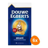 Douwe Egberts - Décafé Gemalen Koffie - 6x 500g