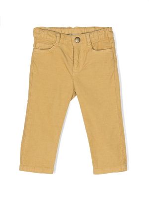 Bonpoint jean slim en velours côtelé - Jaune