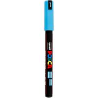 Uni-Posca Posca marker, afm pc-1mr, lijndikte 0,7 mm, extra-fijn, lichtblauw, 1 stuk