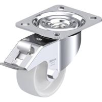 Blickle L-PO 75G-FI Zwenkwiel met rem Wieldiameter: 75 mm Draagvermogen (max.): 200 kg 1 stuk(s)