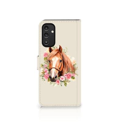 Telefoonhoesje | Met pasjeshouder | voor Samsung Galaxy A14 5G Paard