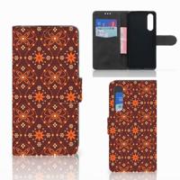 Huawei P30 | Telefoon Hoesje | Batik Brown