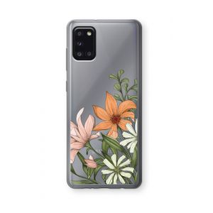 Floral bouquet: Samsung Galaxy A31 Transparant Hoesje