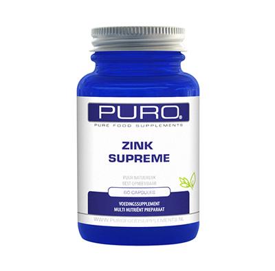 Puro Zink Supreme 60Capsules