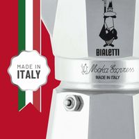 Bialetti Moka Express 0,3 l Aluminium, Zwart - thumbnail