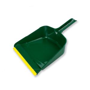 Buemag Vuilblik - met lip - kunststof - 40 x 25 cm - groen - stofblik - schoonmaak blik