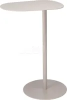 Bijzettafel Metaal Organisch Crème H.53cm