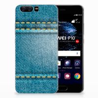 Huawei P10 Silicone Back Cover Jeans