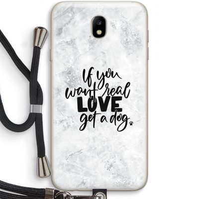 Partner in crime: Samsung Galaxy J7 (2017) Transparant Hoesje met koord