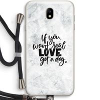 Partner in crime: Samsung Galaxy J7 (2017) Transparant Hoesje met koord