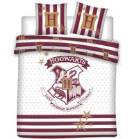 Harry Potter Dekbedovertrek, Hogwarts - 240 x 220 cm - thumbnail