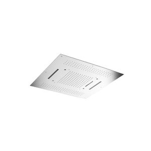 Hoofddouche Hotbath Mate Met Cascade Vierkant 95x95 cm LED Chroom