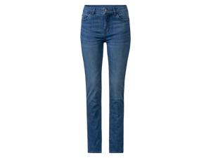 esmara Dames jeans - slim fit (40, Donkerblauw, Kort)