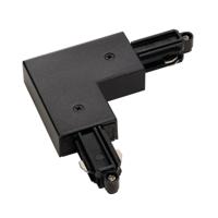 SLV 1-faseL-Connector 2 hoekverbinder aarde binnen zwart - 143060