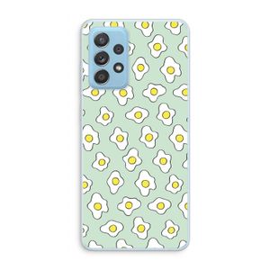 Spiegeleitjes: Samsung Galaxy A73 Transparant Hoesje