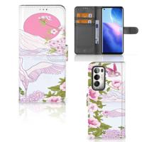 OPPO Find X3 Neo 5G | Telefoonhoesje | Met pasjeshouder | Bird Standing