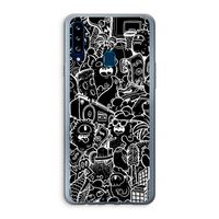 Vexx Black City : Samsung Galaxy A20s Transparant Hoesje