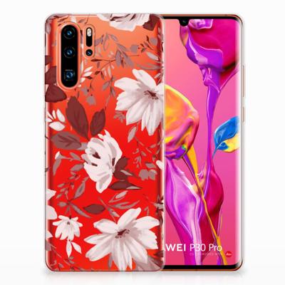 Smartphone hoesje Huawei P30 Pro Watercolor Flowers