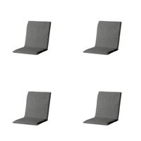 Stapelstoel kussen outdoor Manchester grijs (4 stuks) Madison - Madison