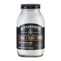 Scottish Fine Soaps Men's Grooming Thistle & Black Pepper Relaxing Mineral Soak 500gr