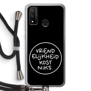 Vriendelijkheid: Huawei P Smart (2020) Transparant Hoesje met koord
