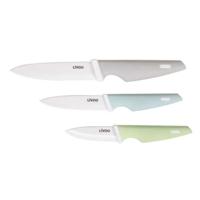 3-delig messenblok - LIVOO - MEC137 - 7,5 / 10 / 12,5 cm - Keramisch lemmet - Vaatwasmachinebestendig