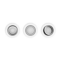 Philips Hue Centura inbouwspot White and Color rond Aluminium 3-pack - thumbnail