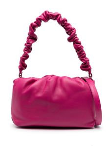 Zanellato mini sac en cuir à fronces - Rose