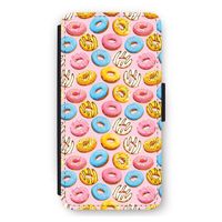 Pink donuts: iPhone 11 Flip Hoesje