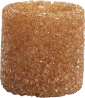 Light & Living theelichthouder glas morita 7x7cm lichtoranje