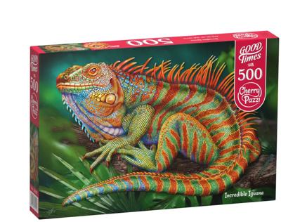 Incredible Iguana Puzzel 500 Stukjes Incredible Iguana Puzzel 500 Stukjes