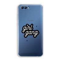 Girl Gang: Honor 10 Transparant Hoesje