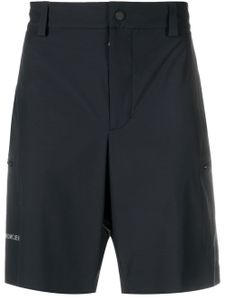 Moncler Grenoble short ample à logo imprimé - Noir