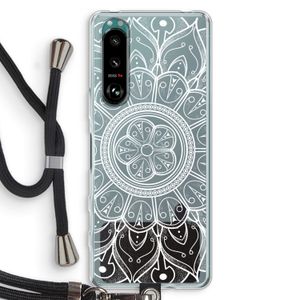 Roses Are Red: Sony Xperia 5 III Transparant Hoesje met koord