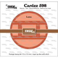 Crealies • cardzz snijmal postzegelframe luna