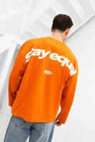 Equalité Stay Equal Longsleeve Heren Oranje - Maat XL - Kleur: Oranje | Soccerfanshop