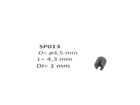 micromotor SP013 ø 4.5 x 4.3 - ø 1 mm cardankoppelingshouder