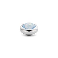 Melano Vivid Basic CZ Steentje Moonstone | Zilver