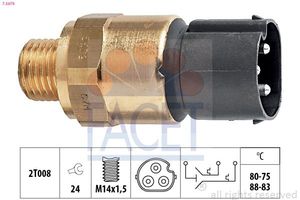 Temperatuurschakelaar, radiateurventilator 75679