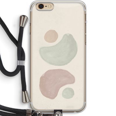 Geo #10: iPhone 6 PLUS / 6S PLUS Transparant Hoesje met koord